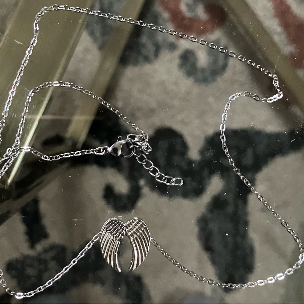 Silver Angel Wing Necklace !Accepting Offers! Bundle Deals Available